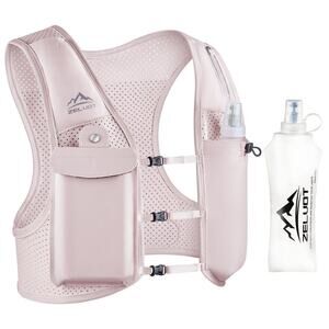 Zelvot Running Vest for Women Men USA Original Patent Adjustable Straps M/L